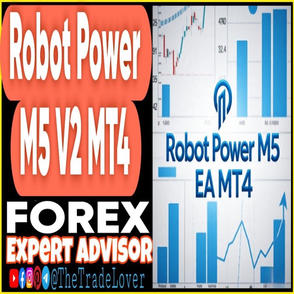 Robot Power M5 EA v2 MQ4 Source Code (Works on Build 1443+) | Forex Robot | MT4 Expert Advisor - The Trade Lovers