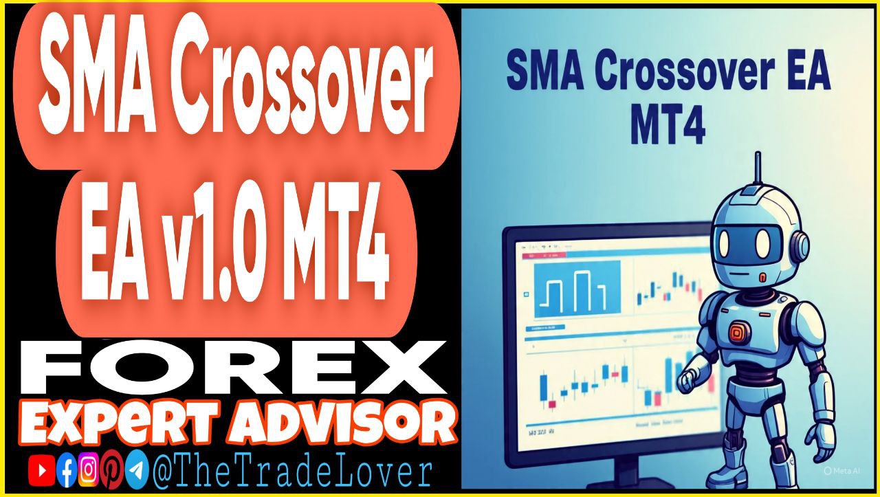SMA Crossover EA v1.0 MQ4 Source Code (Works on Build 1441 ) | Forex Robot | MT4 Expert Advisor - Payhip