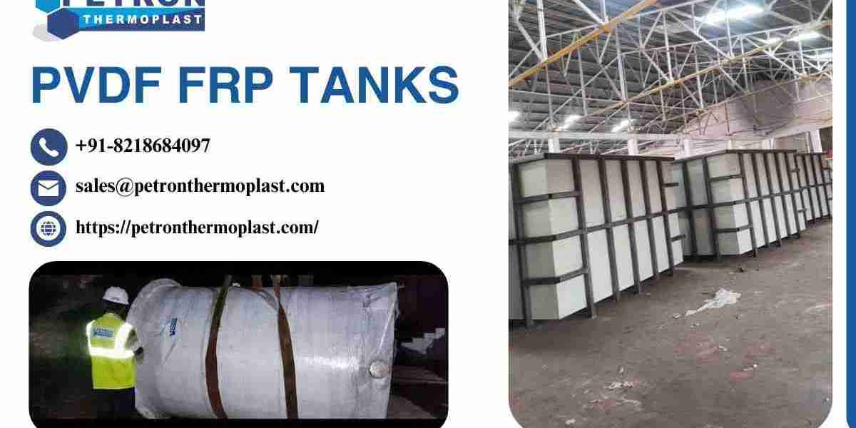 Custom Built PVDF FRP Tanks for Industrial Projects