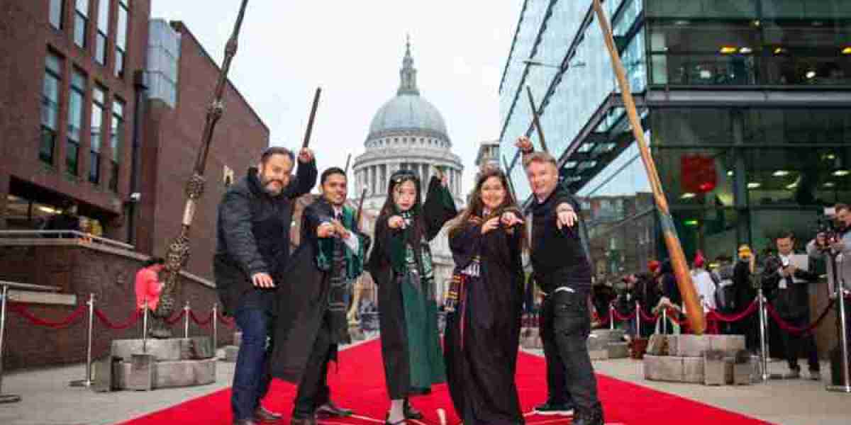 Fantastic Beasts Wands—Art Installation at St Paul’s