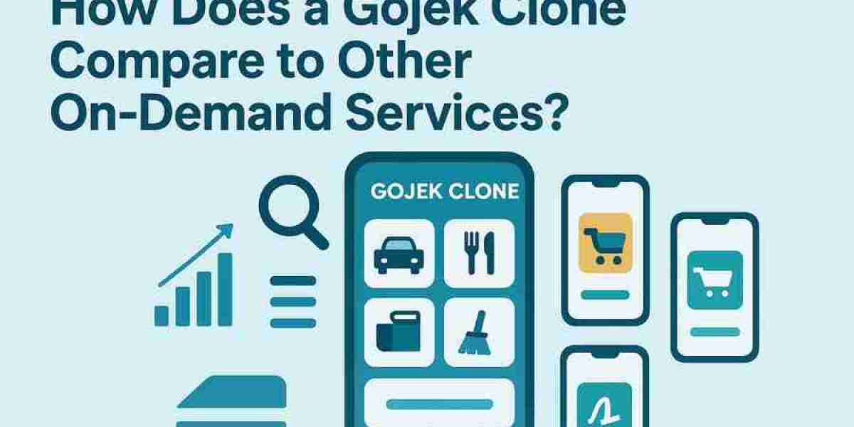 How Does a Gojek Clone Compare to Other On-Demand Services?
