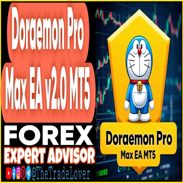Doraemon Pro Max EA v2.0 MT5 (Works on Build 5264+) | Forex Robot | MT5 Expert Advisor - The Trade Lovers