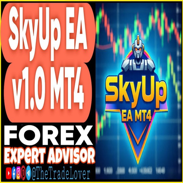 SkyUp EA v1.0 MT4 (Works on Build 1443+) | Forex Robot | MT4 Expert Advisor - The Trade Lovers