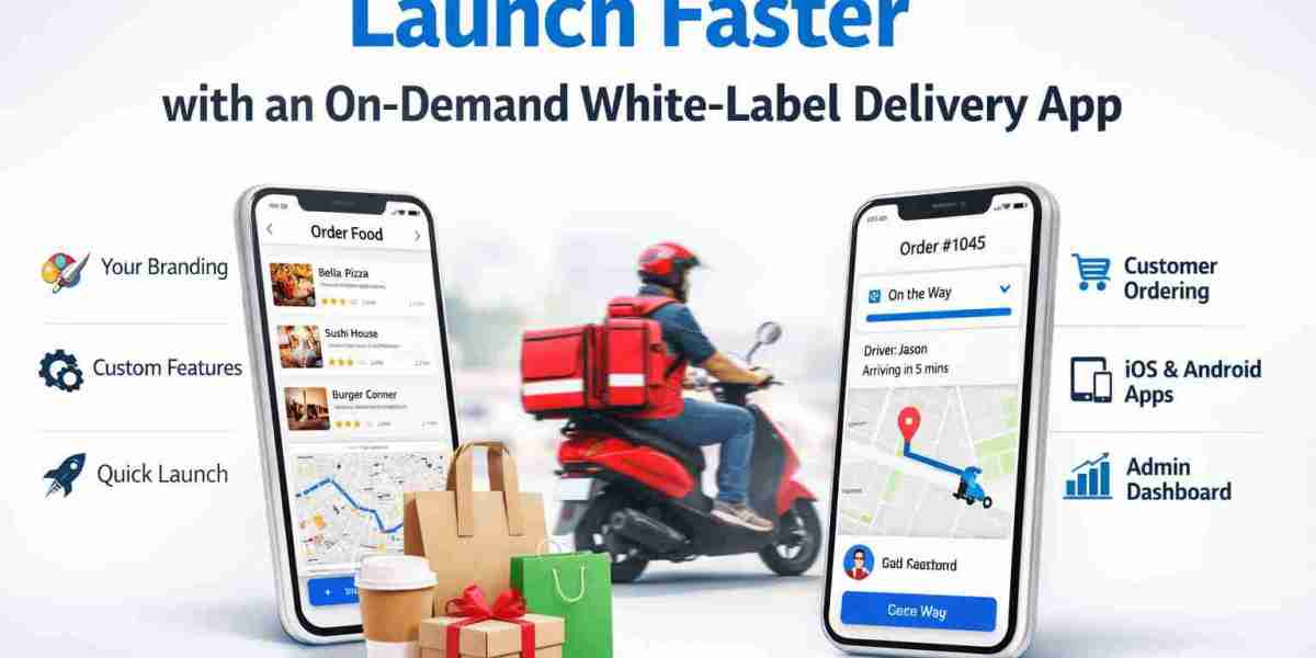Launch Faster with an On-Demand White-Label Delivery App