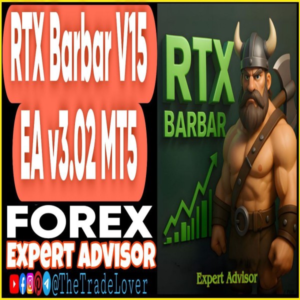 RTX Barbar V15 EA v3.02 MT5 (Works on Build 5370+) | Forex Robot | MT5 Expert Advisor - The Trade Lovers