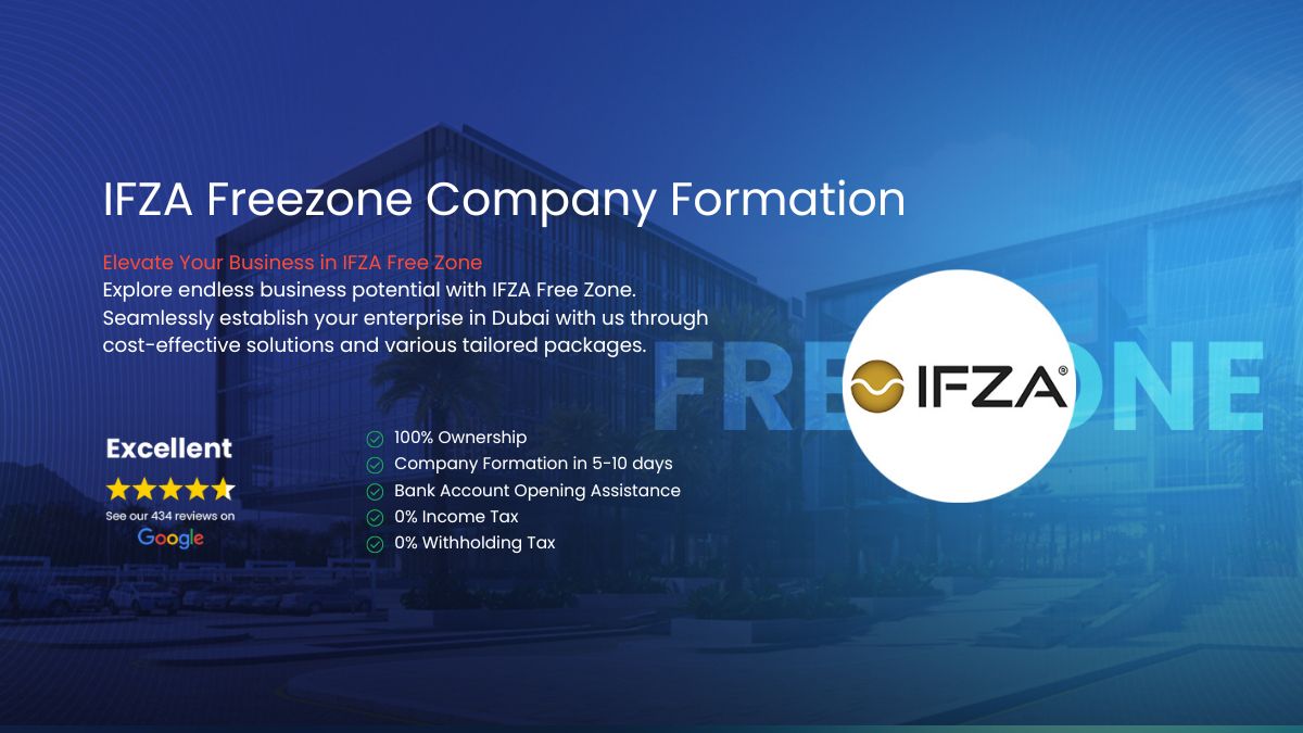 IFZA Dubai Free Zone Company Formation - Avyanco
