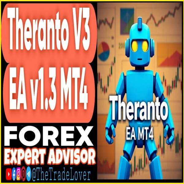 Theranto v3 EA v1.3 MT4 (Works on Build 1443+) | Forex Robot | MT4 Expert Advisor - The Trade Lovers