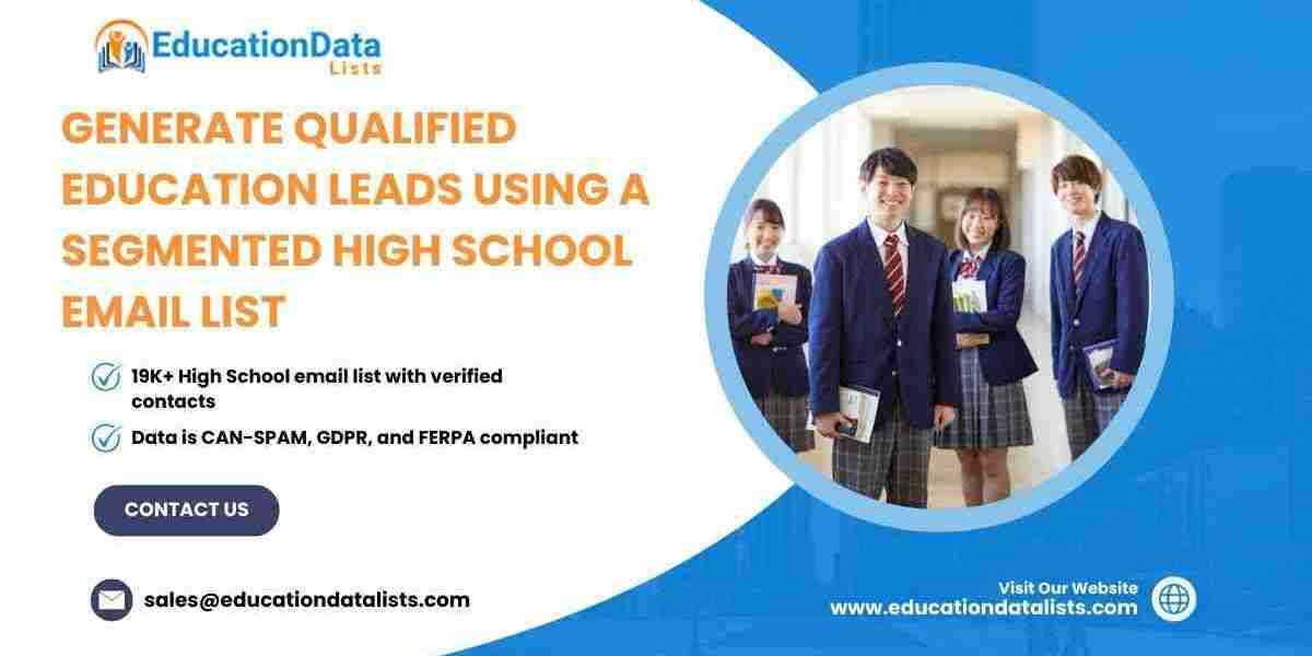 Generate Qualified Education Leads Using a Segmented High School Email List | EducationDataLists