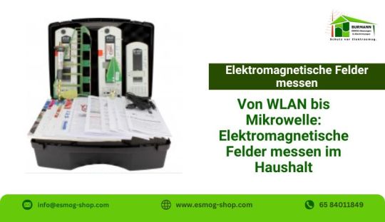 Esmog Shop — Von WLAN bis Mikrowelle: Elektromagnetische Felder messen im Haushalt