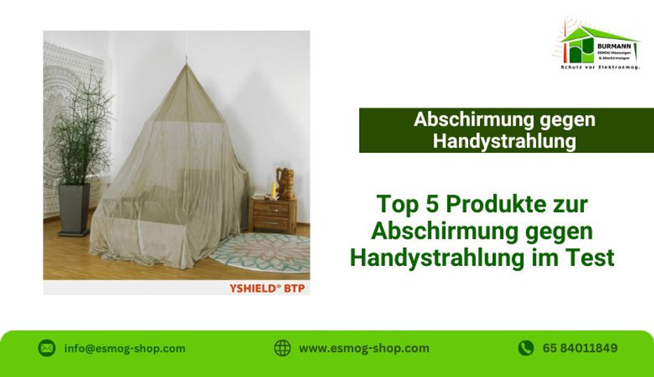 Top 5 Produkte zur Abschirmung gegen Handystrahlung im Test ??️