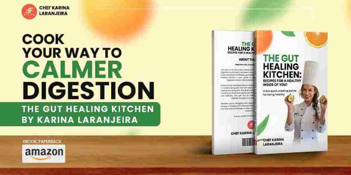 Cook your way to calmer digestion. The Gut Healing Kitchen by Karina LaMarr