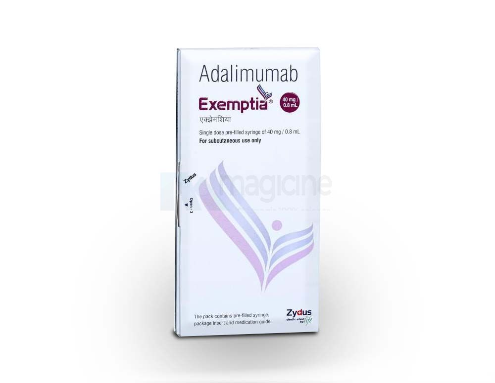 Buy Exemptia 40mg Injection Online: Price, Uses, and Side Effects - Magicine Pharma