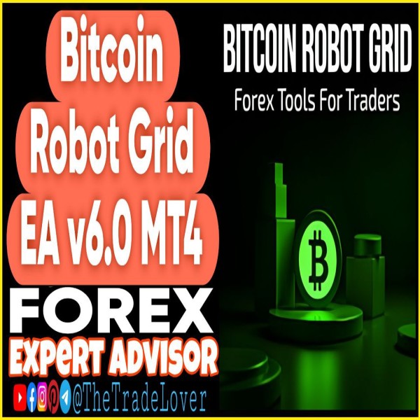 Bitcoin Robot Grid EA v6.0 MT4 (Works on Build 1443+) | Forex Robot | MT4 Expert Advisor - The Trade Lovers