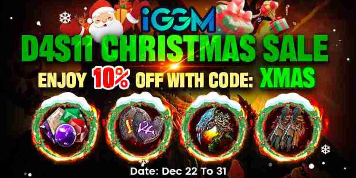 2025 IGGM Christmas Diablo 4 Items, Gold, Runes, Gems, And More Sale