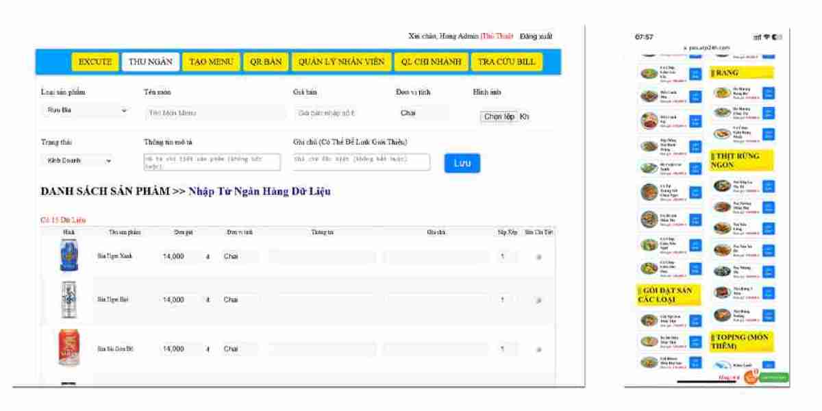 Giai Phap Phan Mem Order Tai Quan Cafe