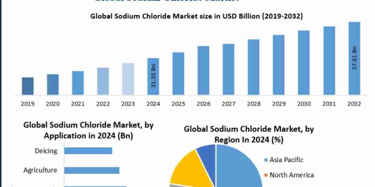 Sodium Chloride Market Trends, Growth Factors, Size, Segmentation and Forecast to 2032