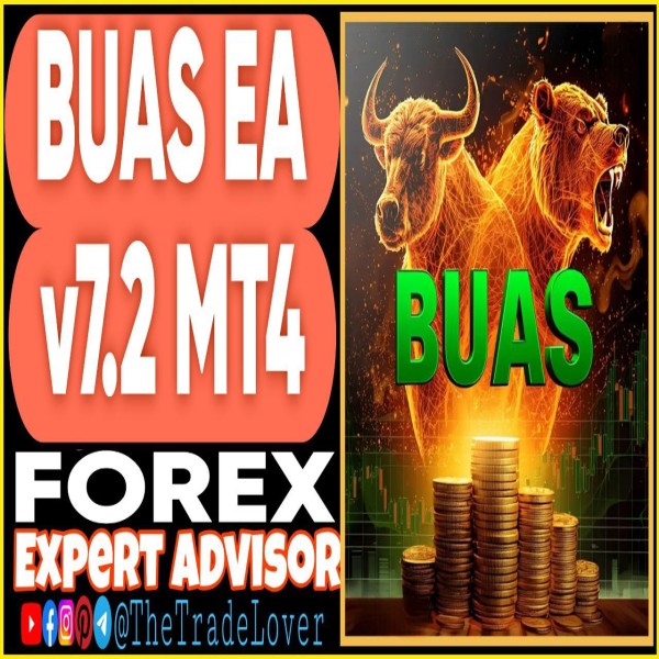 BUAS EA v7.2 MT4 (Works on Build 1444+) | Forex Robot | MT4 Expert Advisor - The Trade Lovers