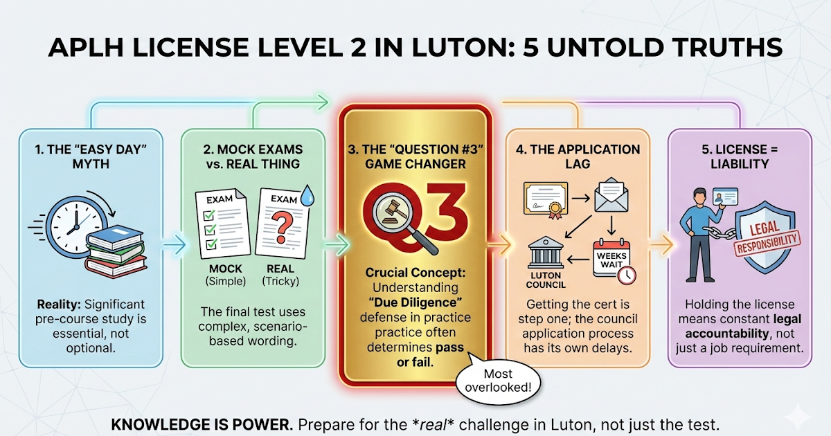 APLH License Level 2 in Luton: 5 Things No One Tells You Before You Apply (Question #3 Changes Everything)