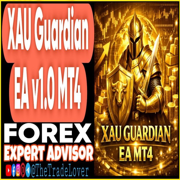 XAU Guardian EA v1.0 MT4 (Works on Build 1443+) | Forex Robot | MT4 Expert Advisor - The Trade Lovers