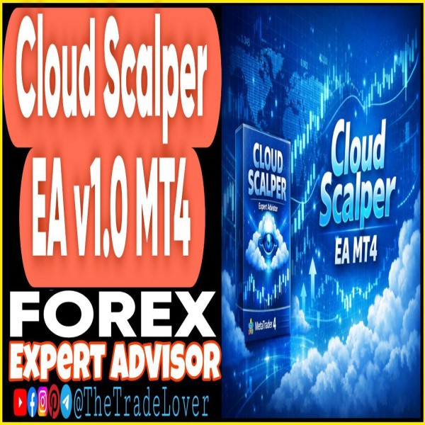 Cloud Scalper EA v1.0 MT4 (Works on Build 1455+) | Forex Robot | MT4 Expert Advisor - The Trade Lovers