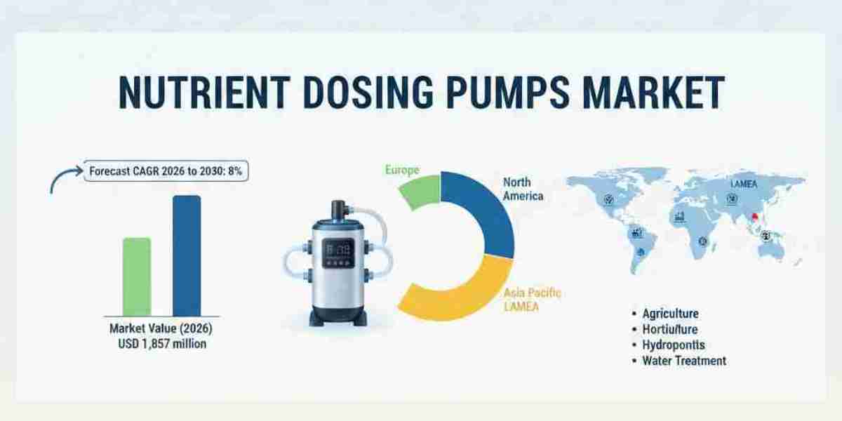 Nutrient Dosing Pumps Market to Grow to USD 1,857 million by 2035