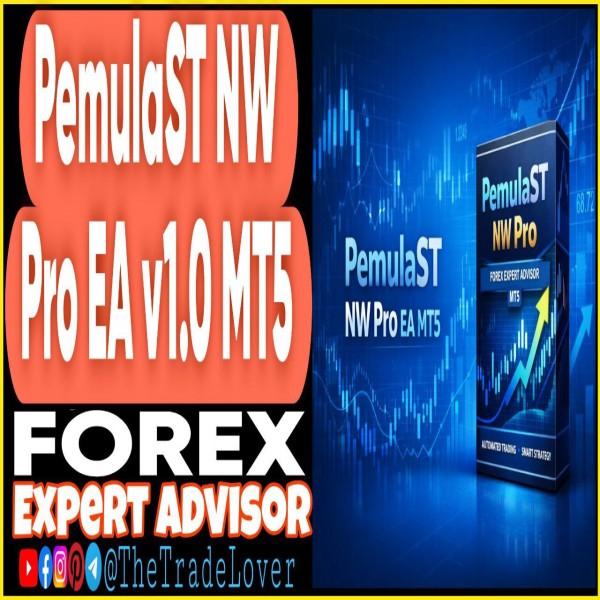 PemulaST NW PRO EA v1.0 MT5 (Works on Build 5572+) | Forex Robot | MT5 Expert Advisor - The Trade Lovers