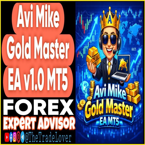 Avi Mike Gold Master EA v1.0 MT5 (Works on Build 5572+) | Forex Robot | MT5 Expert Advisor - The Trade Lovers