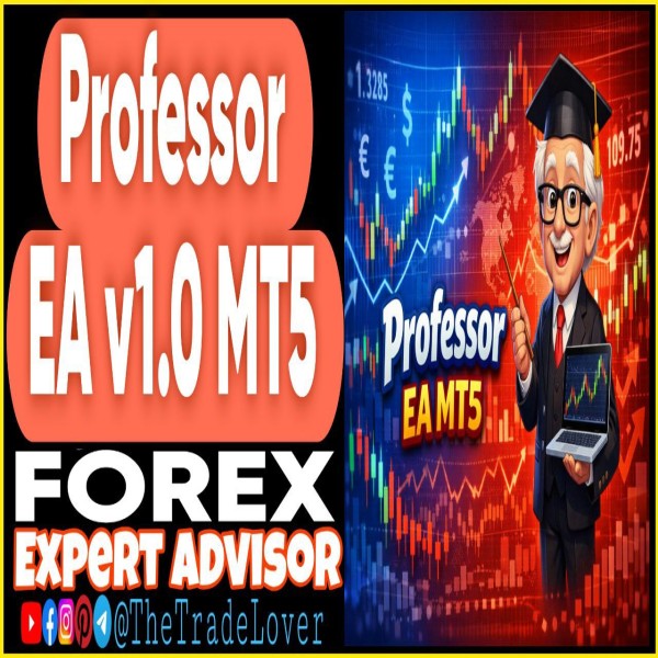 Professor v3 EA v1.0 MT5 (Works on Build 5572+) | Forex Robot | MT5 Expert Advisor - The Trade Lovers