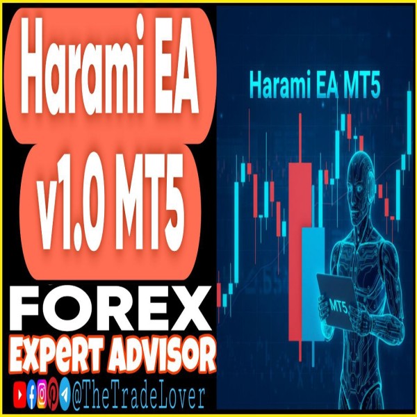 Harami EA v1.0 MT5 (Works on Build 5572+) | Forex Robot | MT5 Expert Advisor - The Trade Lovers