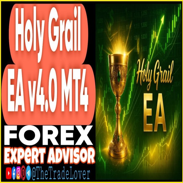 Holy Grail EA v4.0 MT4 (Works on Build 1471) | Forex Robot | MT4 Expert Advisor - The Trade Lovers