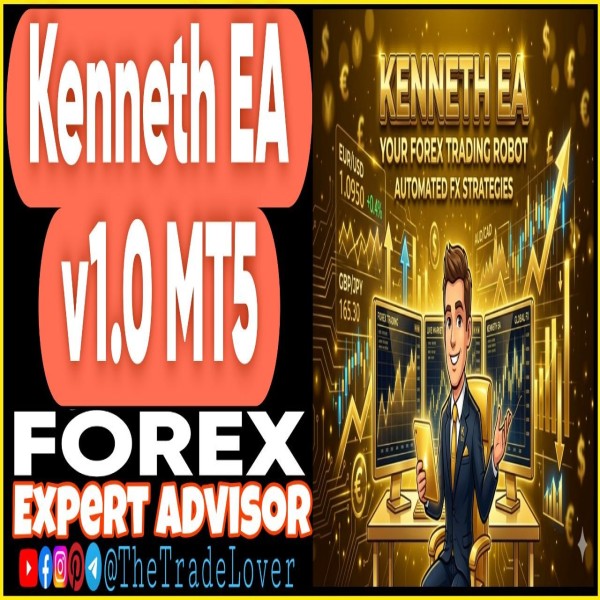 Kenneth EA v1.0 MT5 (Works on Build 5660) | Forex Robot | MT5 Expert Advisor - The Trade Lovers