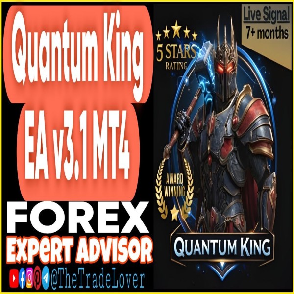 Quantum King EA v3.1 MT4 (Works on Build 1471) | Forex Robot | MT4 Expert Advisor - The Trade Lovers
