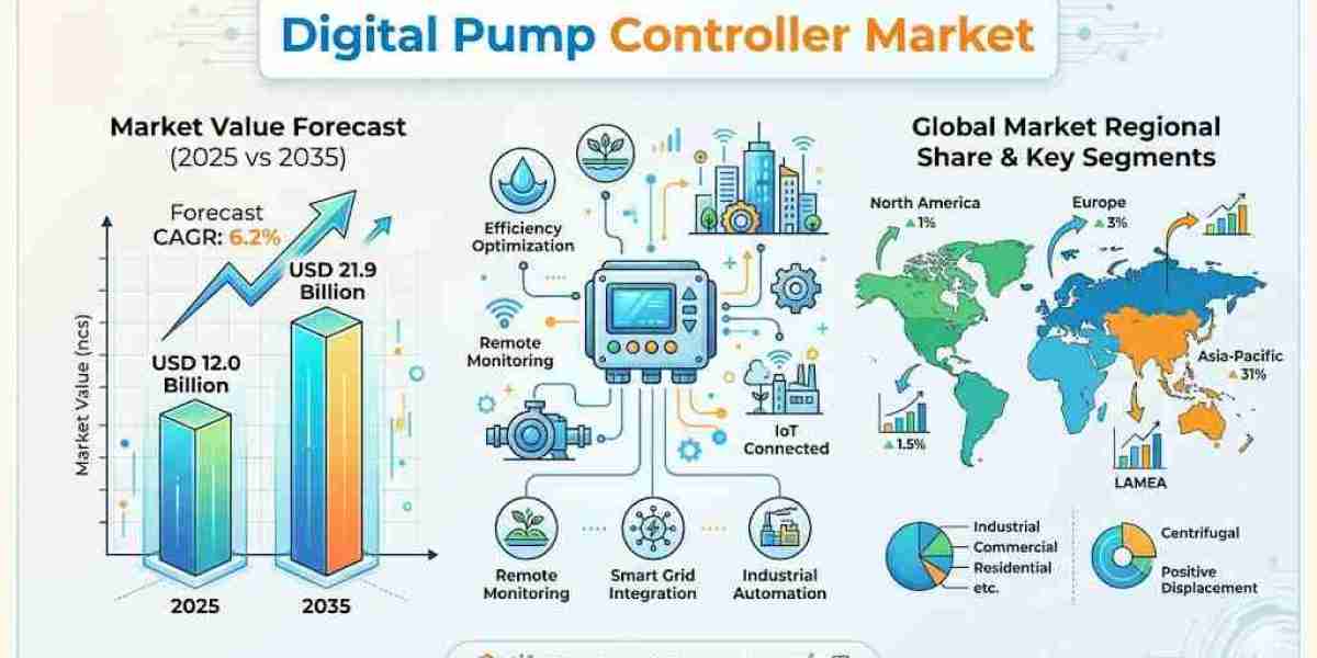 Digital Pump Controller Market toward USD 21.9 billion by 2035