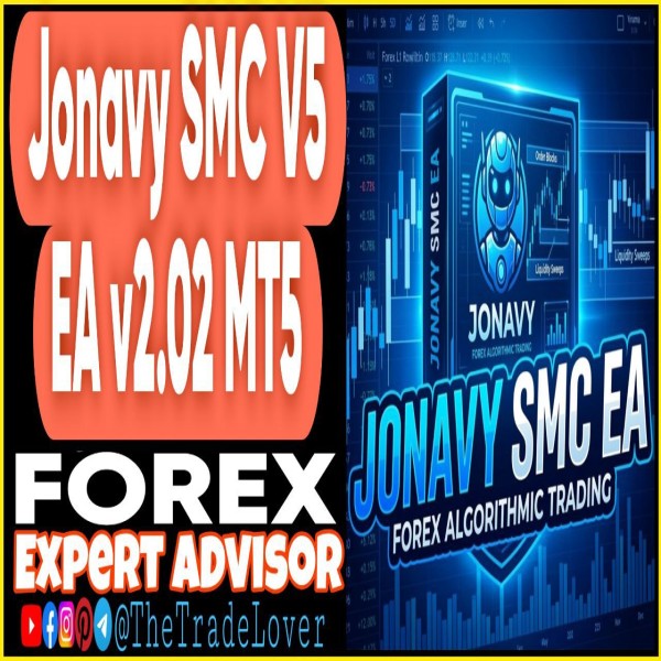 Jonavy SMC V5 EA v2.02 MT5 (Works on Build 5660+) | Forex Robot | MT5 Expert Advisor - The Trade Lovers