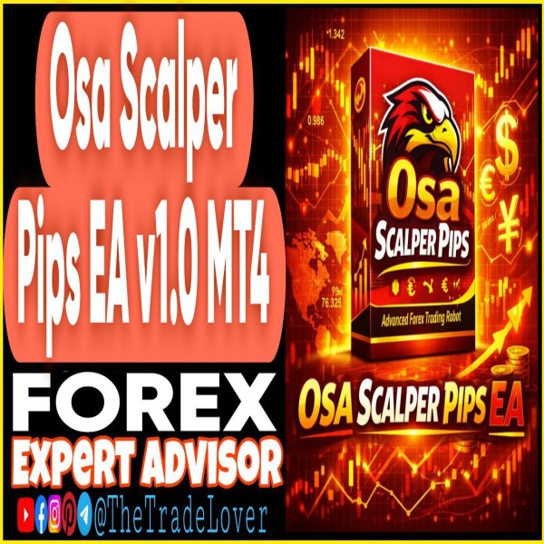 Osa Scalper Pips EA v1.0 MT4 (Works on Build 1471) | Forex Robot | MT4 Expert Advisor - The Trade Lovers