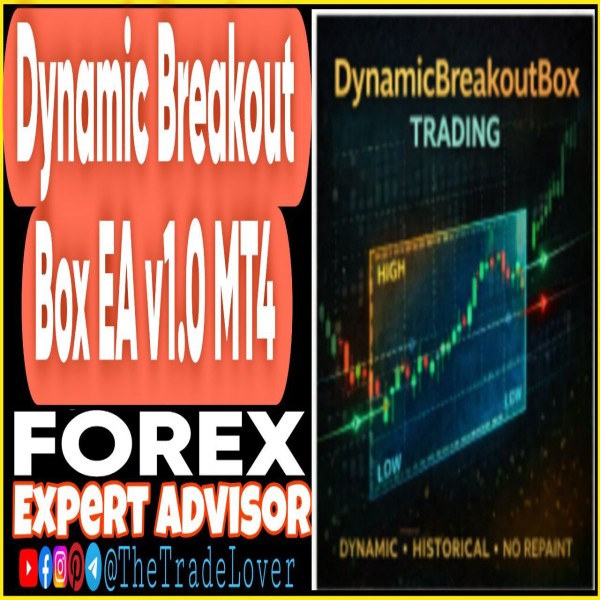 Dynamic Breakout Box EA v1.0 MT4 (Works on Build 1455+) | Forex Robot | MT4 Expert Advisor - The Trade Lovers