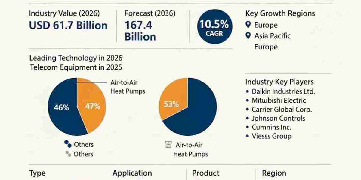 Heat Pump Market toward USD 167.4 billion by 2036