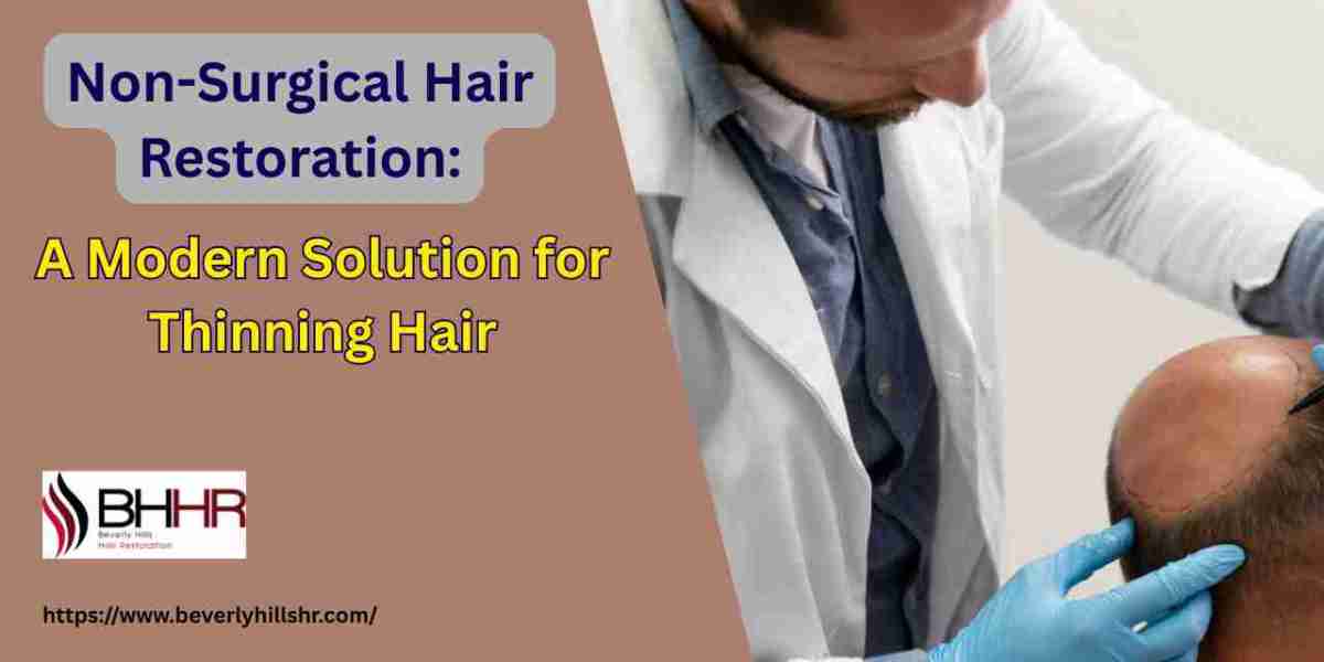 Non Surgical Hair Restoration: A Modern Approach to Thinning Hair