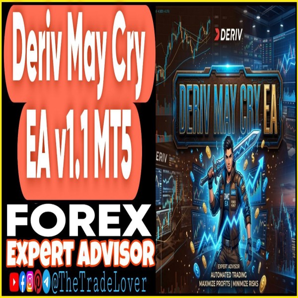 Deriv May Cry EA v1.1 MT5 + Presets (Works on Build 5660+) | Forex Robot | MT5 Expert Advisor - The Trade Lovers