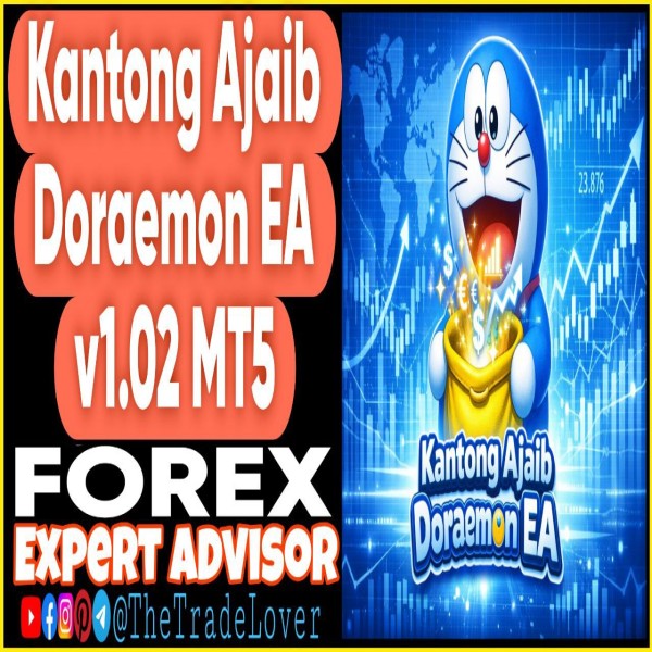 Kantong Ajaib Doraemon EA v1.02 MT5 (Works on Build 5660+) | Forex Robot | MT5 Expert Advisor - The Trade Lovers