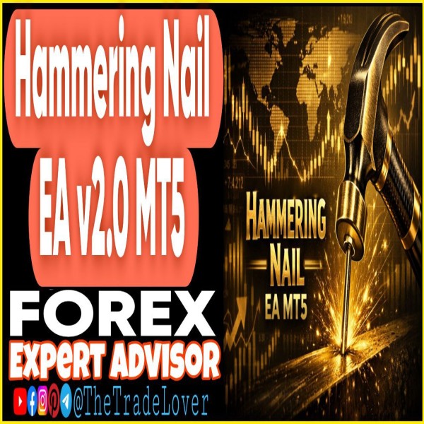 Hammering Nail EA v2.0 MT5 (Works on Build 5660+) | Forex Robot | MT5 Expert Advisor - The Trade Lovers