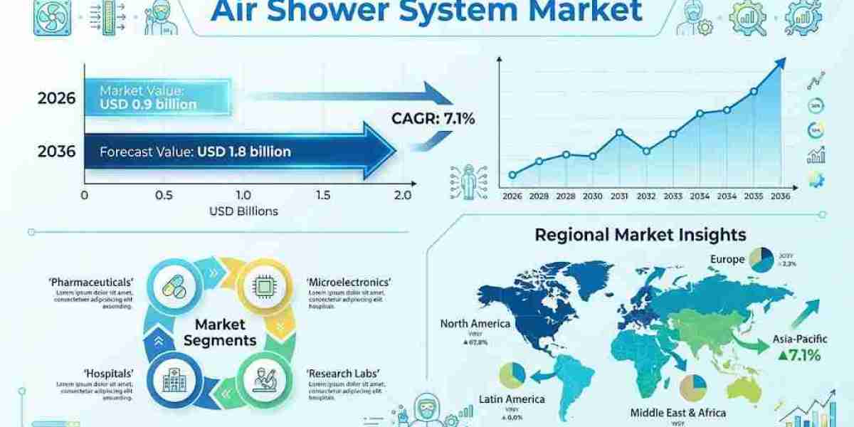Air Shower System Market Growth to USD 1.8 billion by 2036