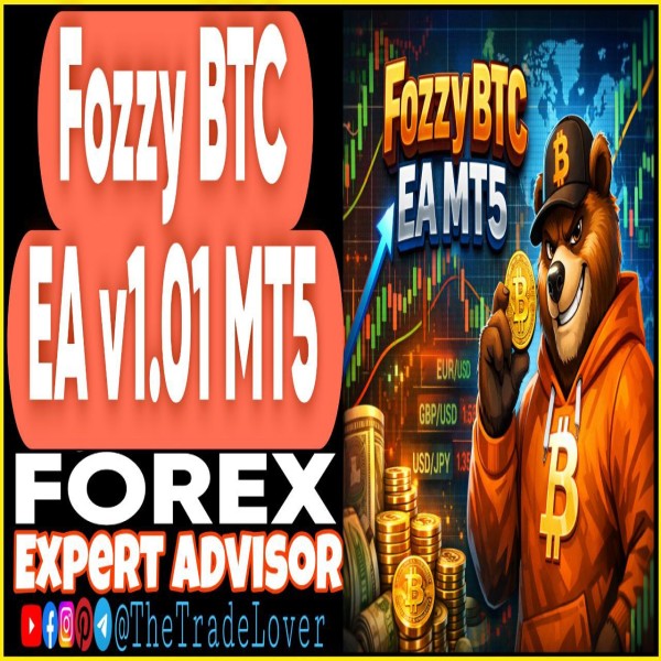 FOZZY BTC EA v1.01 MT5 (Works on Build 5660+) | Forex Robot | MT5 Expert Advisor - The Trade Lovers