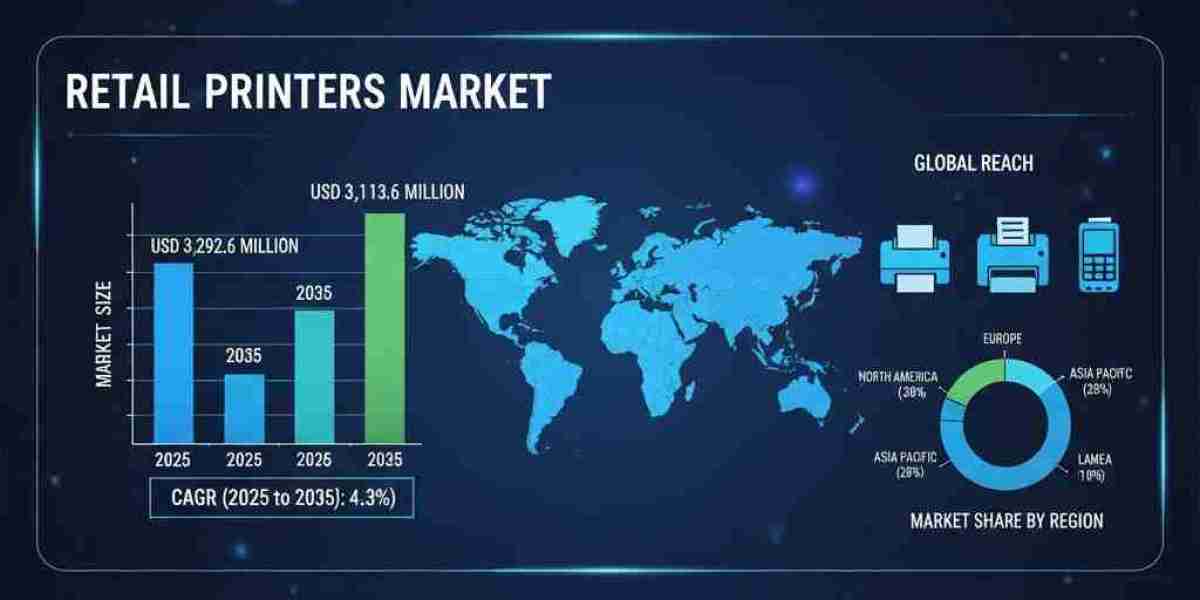 Retail Printers Market Growth to USD 5,113.3 million by 2035