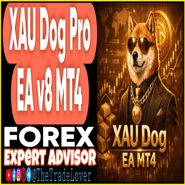 Xau Dog Pro EA v8 MT4 (Works on Build 1455+) | Forex Robot | MT4 Expert Advisor - The Trade Lovers