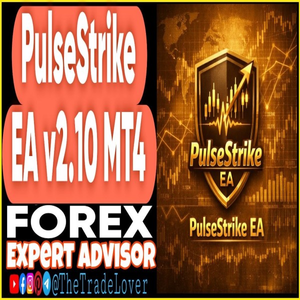 PulseStrike EA v2.10 MT4 + Presets (Works on Build 1471) | Forex Robot | MT4 Expert Advisor - The Trade Lovers