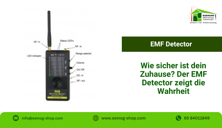 Wie sicher ist dein Zuhause? Der EMF Detector zeigt die Wahrheit