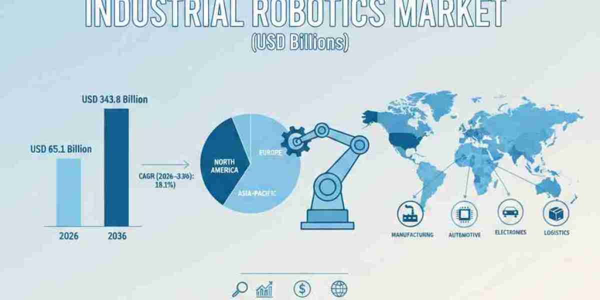 Industrial Robotics Market Support USD 343.8 billion by 2036