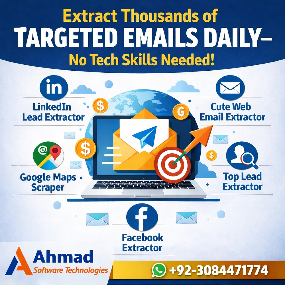 Extract Thousands of Targeted Emails Daily—No Tech Skills Needed