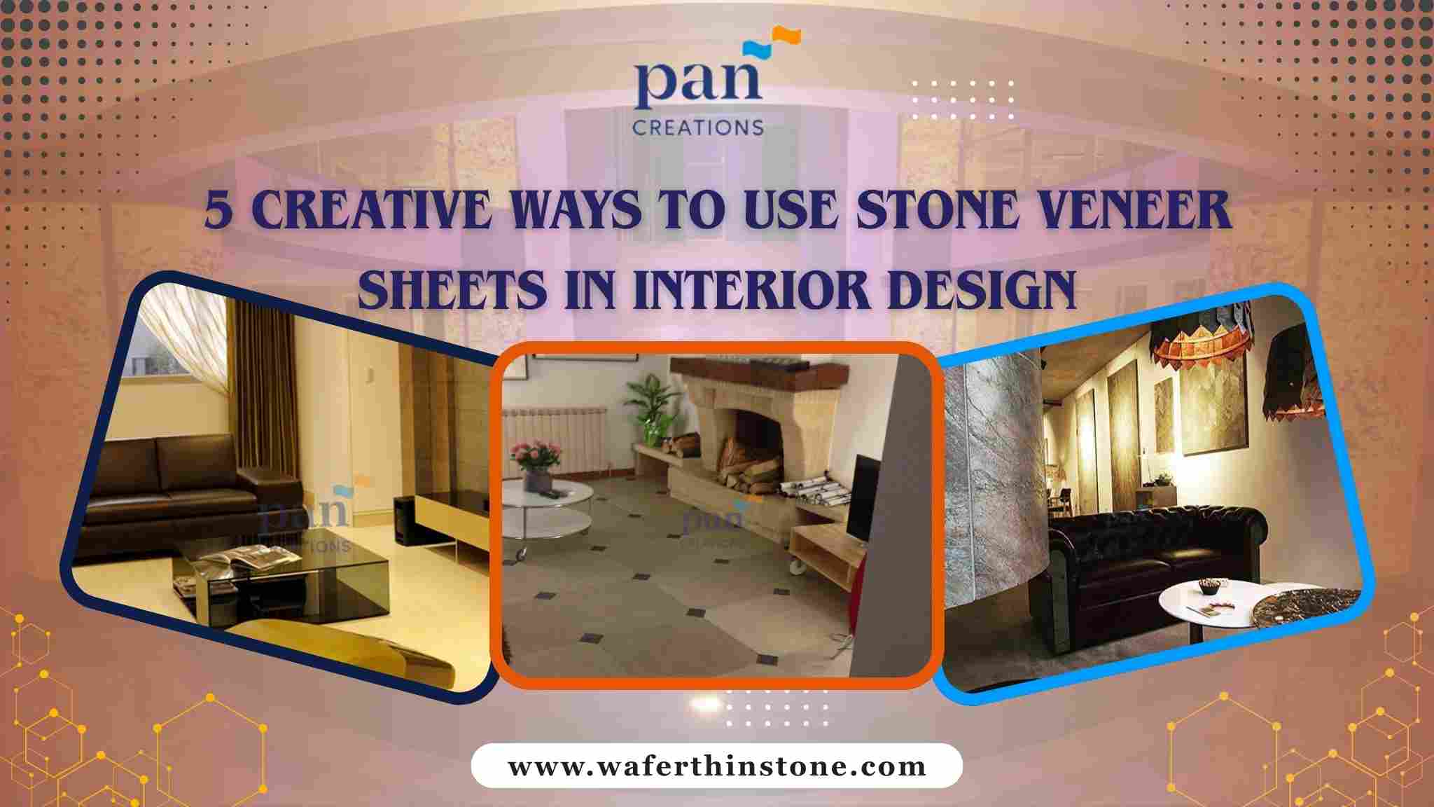 5 Creative Ways to Use Stone Veneer Sheets in Interior Design